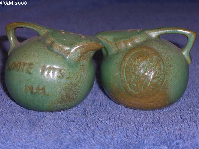 Old Man Ball shakers glazed praire green