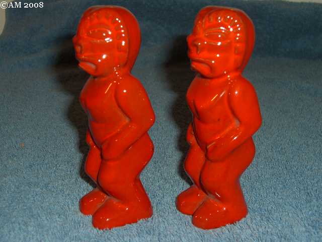 Tiki God shakers glazed flame