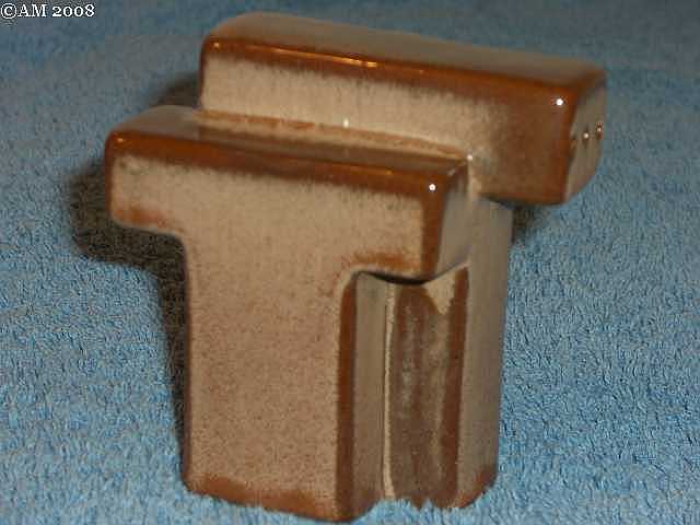 Turner Turnpike Shakers glazed brown satin