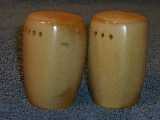 Short Plainsman shakers glazed desert gold