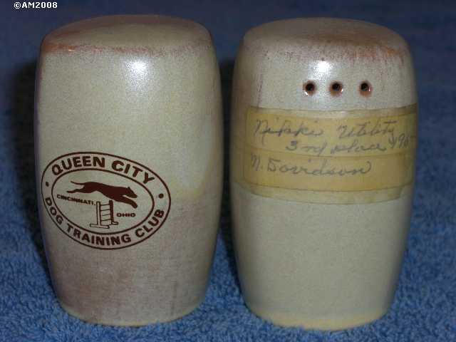 Short Plainsman shakers glazed desert gold