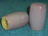 Short Plainsman shakers glazed redbud