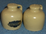 Jug shakers glazed ivory