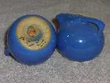 Ball shakers glazed royal blue