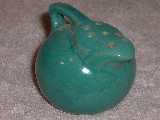 Ball shaker glazed turquoise