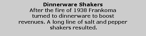 Dinnerware shakers